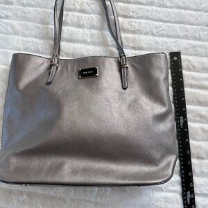 Nine West silver tote